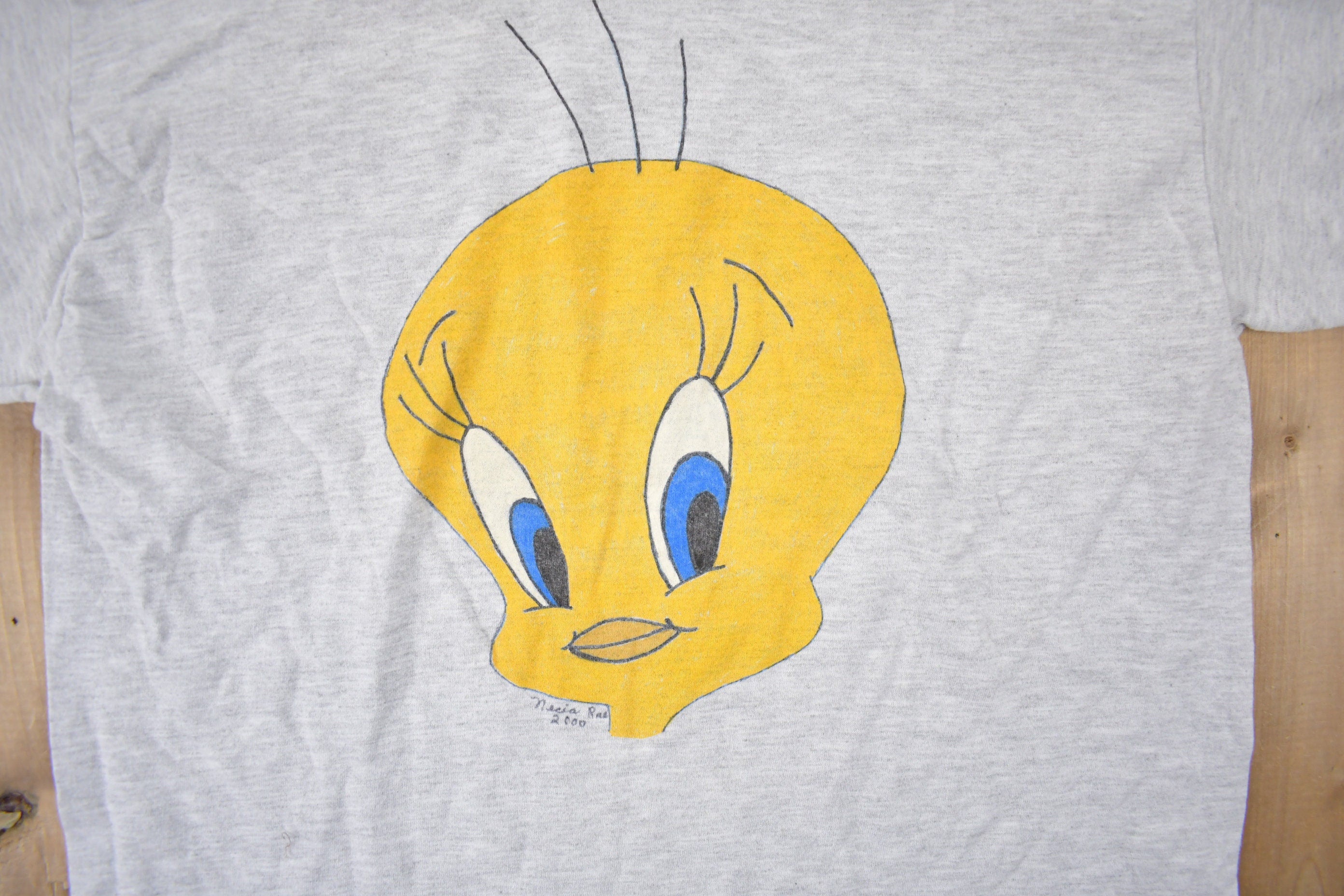 Vintage 1990s Tweety Bird Sylvester T-Shirt  90s Graphic Tee  Warner Bros  Jerzees  Cartoonist  Vintage Looney Tunes
