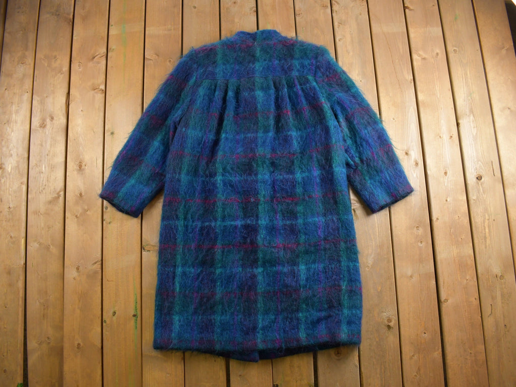 Vintage 1980s Dale Dressin Mohair Long Coat