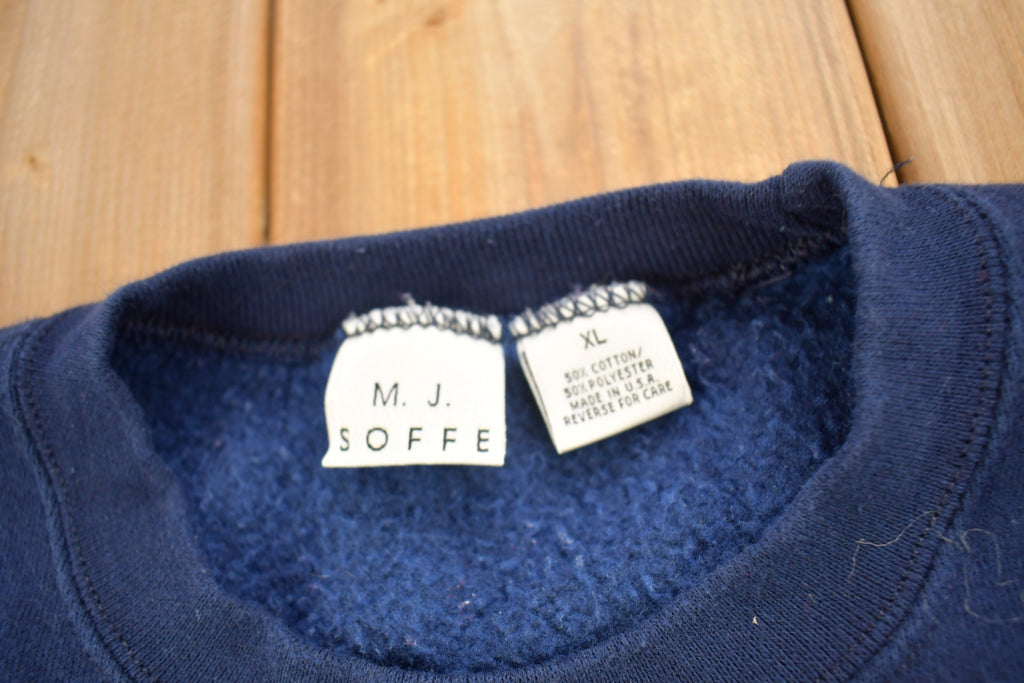 Vintage 1990s Bellingham Firefighters Crewneck / MJ Soffe / Crest Logo / Firefighter Sweatshirt / Streetwear / Made In USA