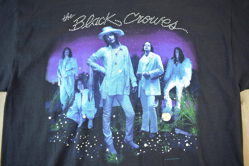 Vintage 1999 The Black Crowes Souled Out Tour Band T-Shirt Winterland Men's Large