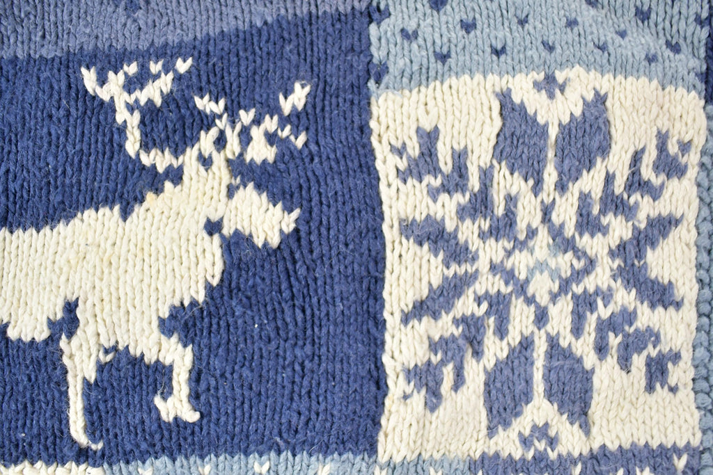 Vintage 1990s Jones New york Christmas Knit Crewneck Sweater