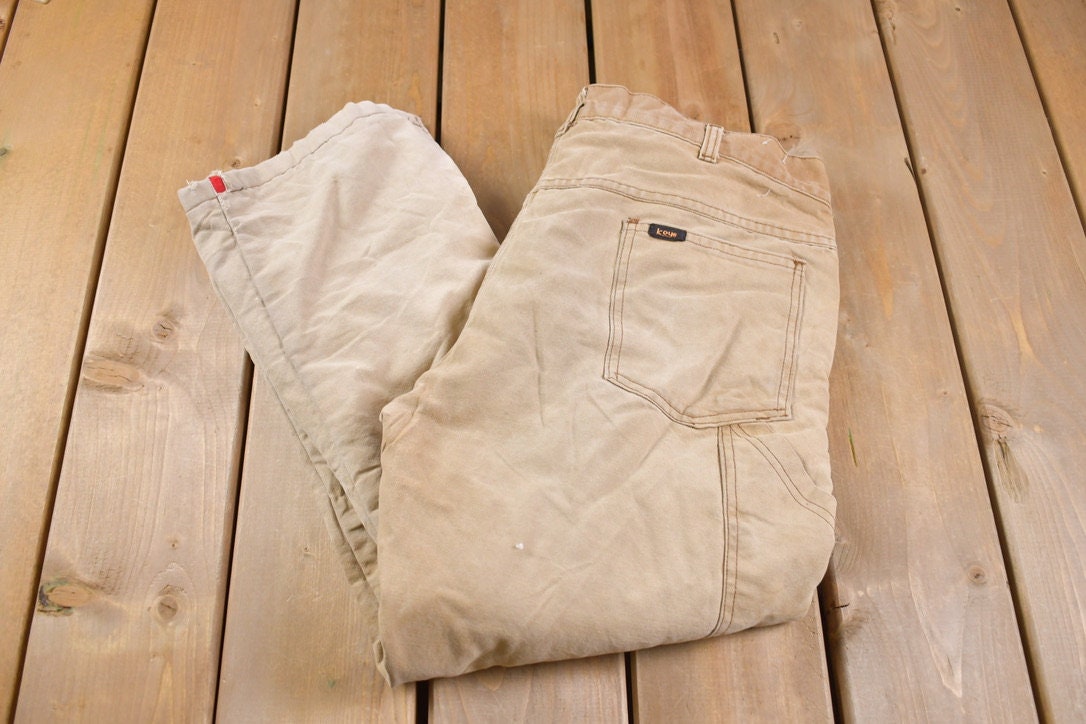Vintage 1990s Key Denim Work Pants Size 36 x 26