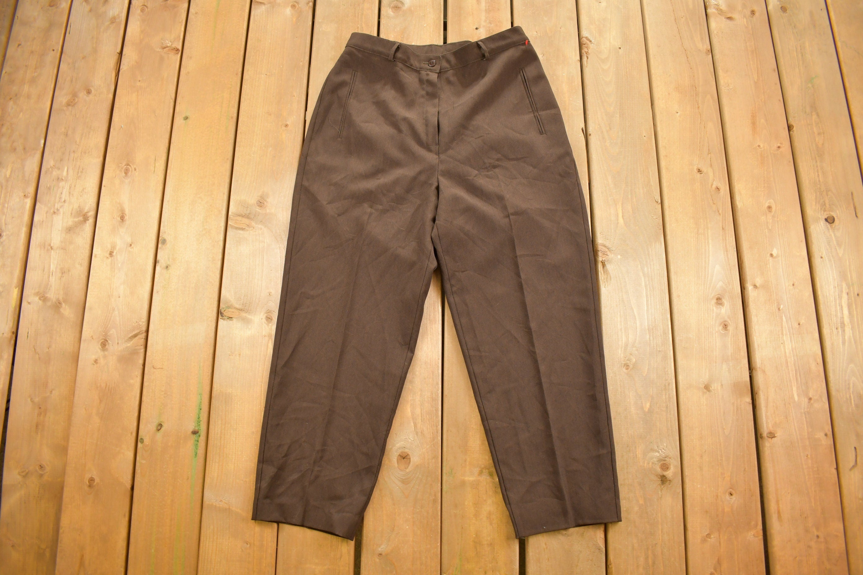 Vintage 1990s Alia Pleated Trouser Pants Size 30-34 x 25.5