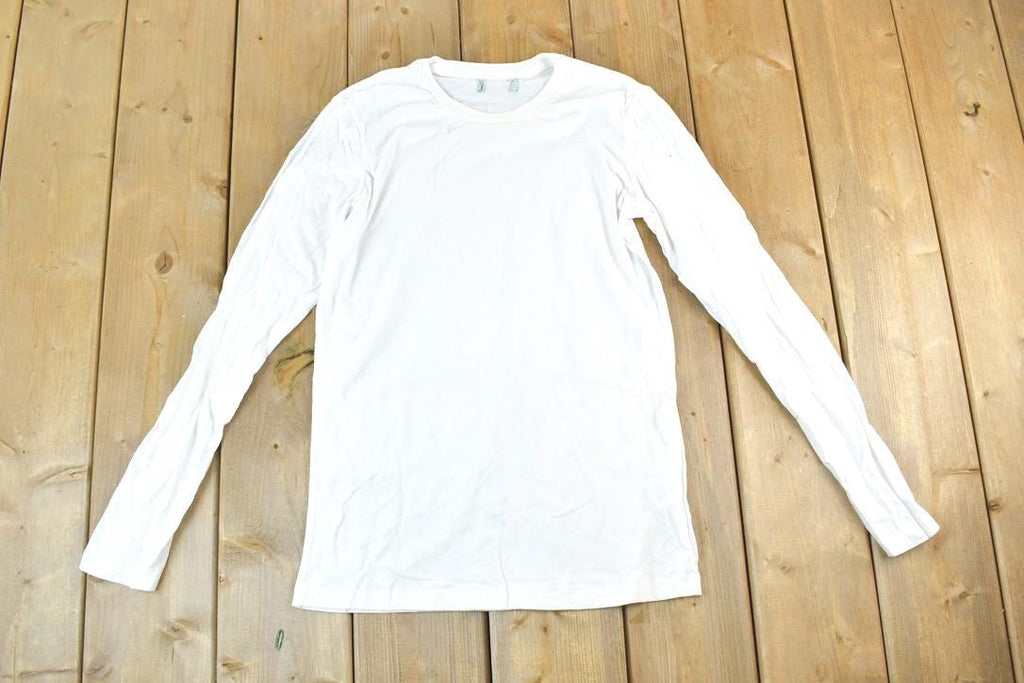 Women Vintage Vigoss Y2K Blank White T-Shirt