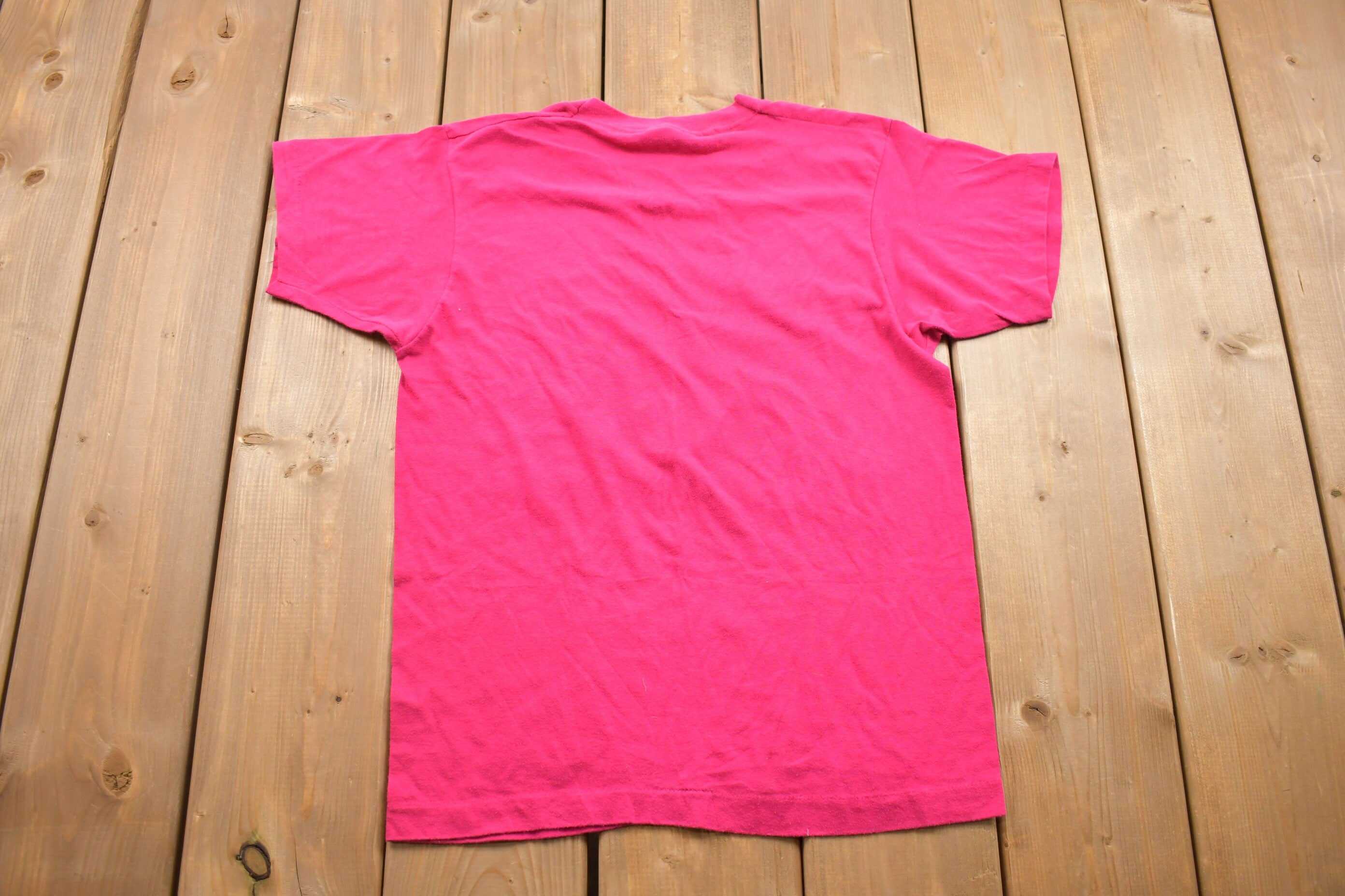 Vintage 1980s Screen Stars Spirit of Boston Graphic T Shirt