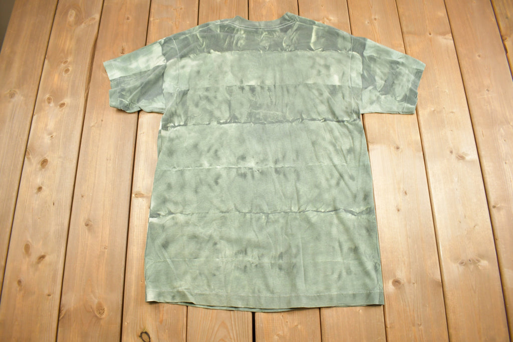 Vintage 1990s Deer Camo Sportsman Graphic T-Shirt
