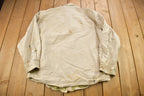 Vintage 1990s Heavy Weight Carhartt Paint Splattered Button Up Shirt