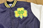 Vintage 1980s University Of Notre Dame Fighting Irish Chalk Line Collegiate Windbreaker