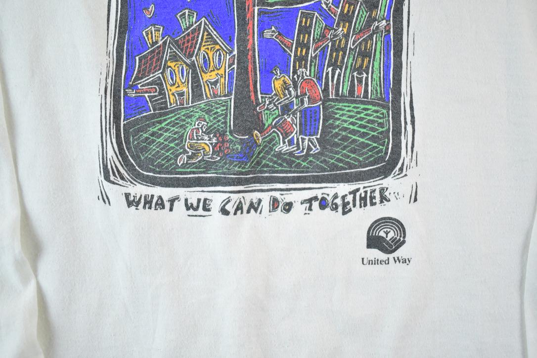 Vintage 1990s United Way Imagine Growth Souvenir T-Shirt  Vintage Streetwear  Vacation Tee  Travel T Shirt