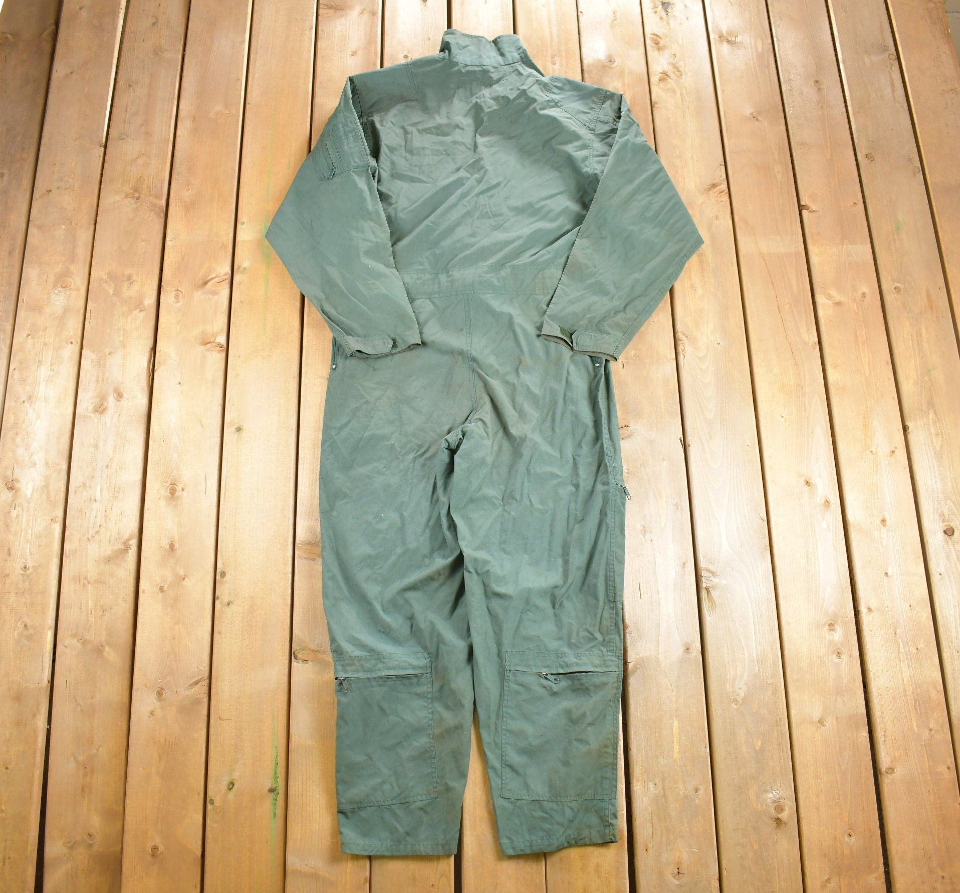 Vintage 1963 Military Flight Suit Coveralls Jumpsuit Size S