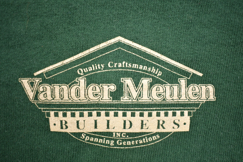 Vintage 1990s Vander Meulen Builders Crewneck Sweatshirt