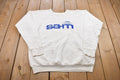 Vintage 1990s Screen Stars UWEC Raglan Crewneck Sweatshirt