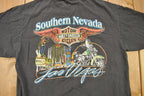 Vintage 1997 Southern Nevada Harley Davidson Las Vegas T-Shirt