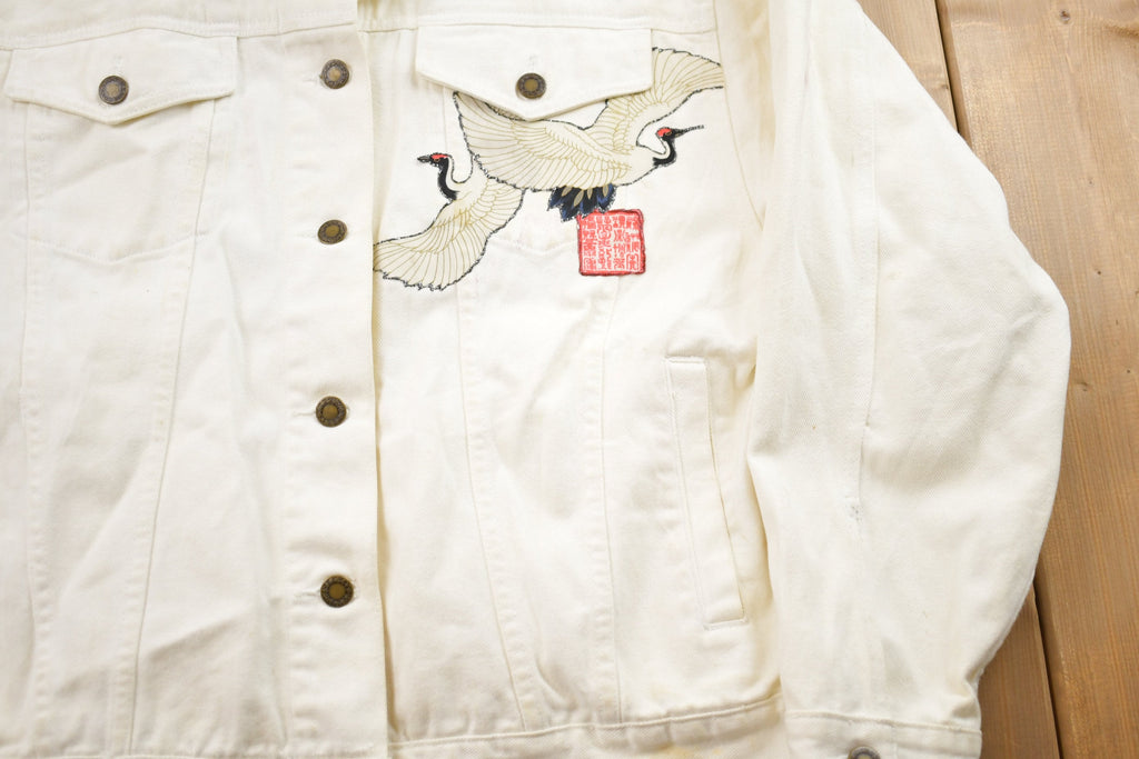 Vintage 1980s The London Jean Denim Jean Jacket