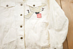 Vintage 1980s The London Jean Denim Jean Jacket