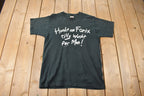 Vintage 1990s Hookt On Fonix Single Stitch Parody Graphic T Shirt Size M