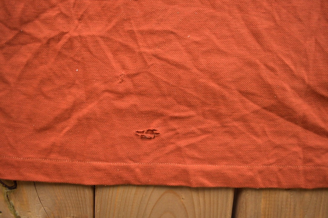 Vintage 1990s Grand Slam Munsingwear Button Up Collar Pocket T-Shirt