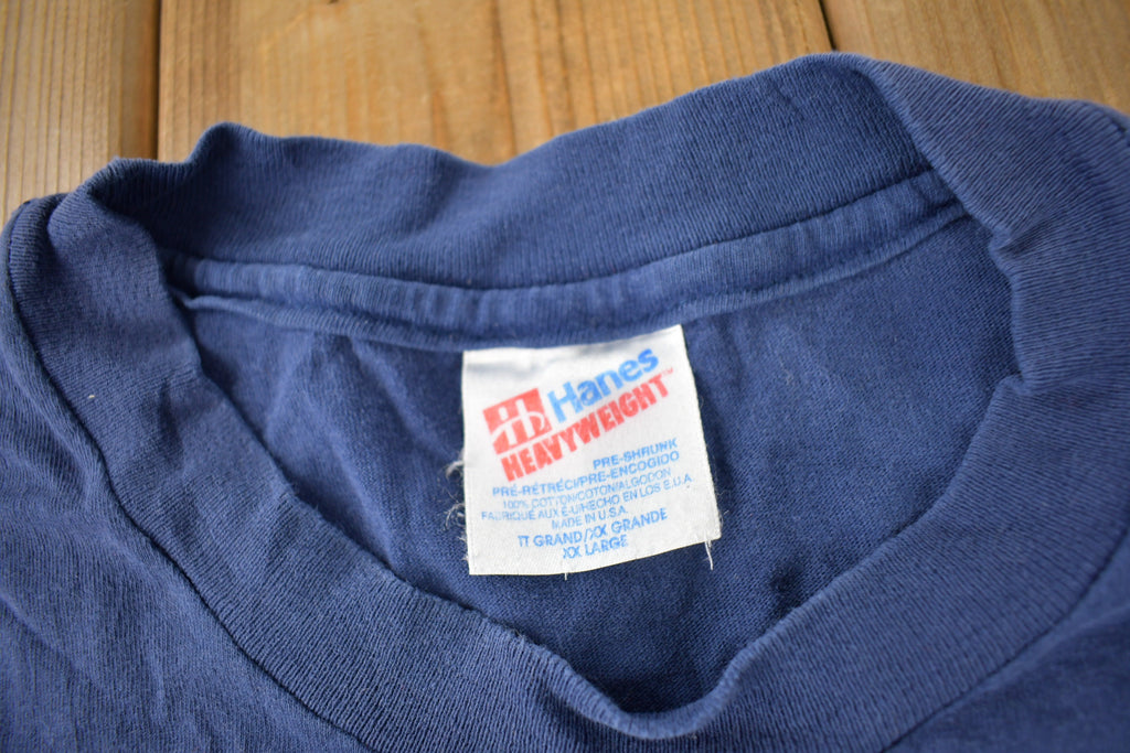 Vintage 1990s Lake Tahoe California Single Stitch Souvenir Travel T Shirt Made In USA