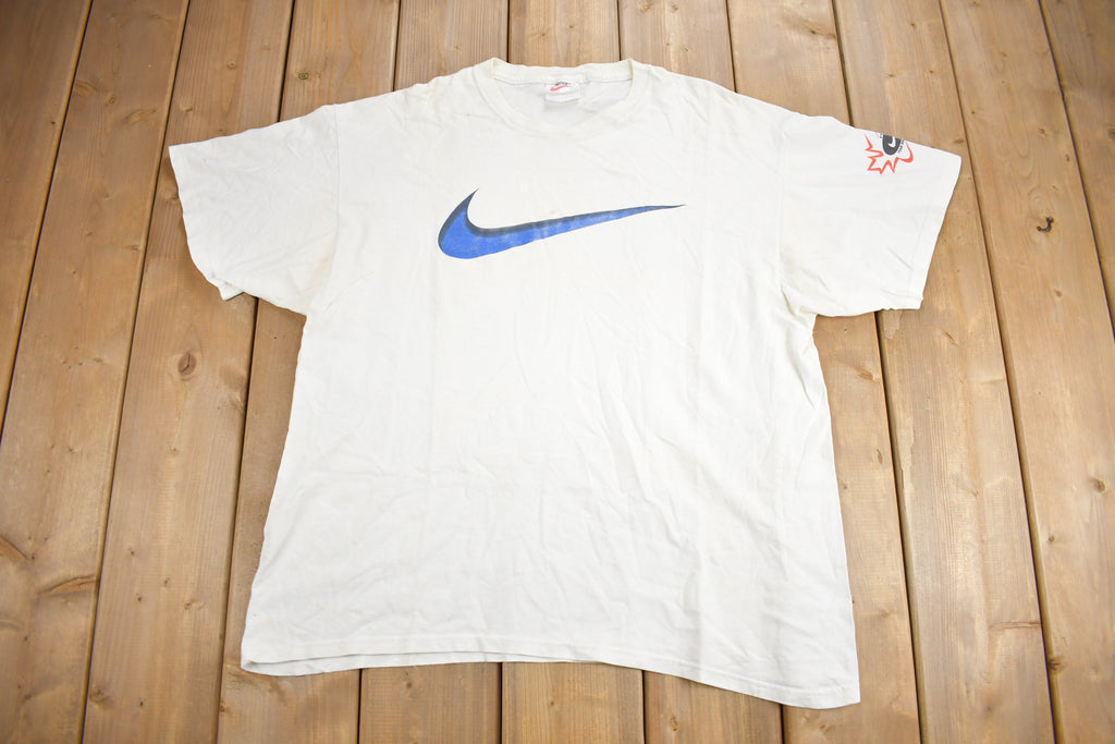Vintage 1998 Nike Big Swoosh Graphic T-Shirt