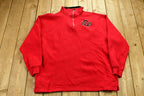 Vintage 1990s Salem Embroidered Quarter Zip Sweatshirt