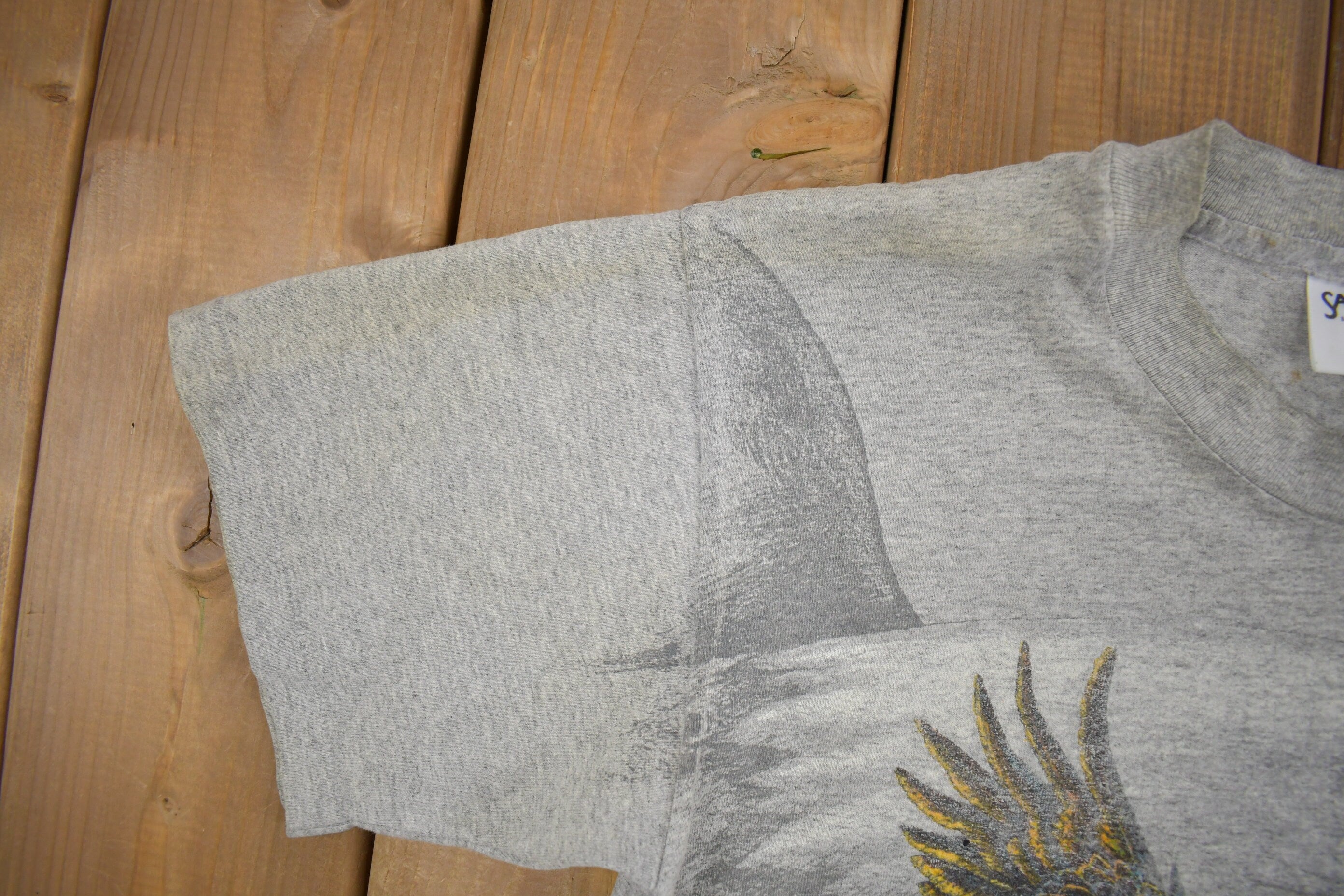Vintage 1990s Alaska Bald Eagle Graphic T-Shirt