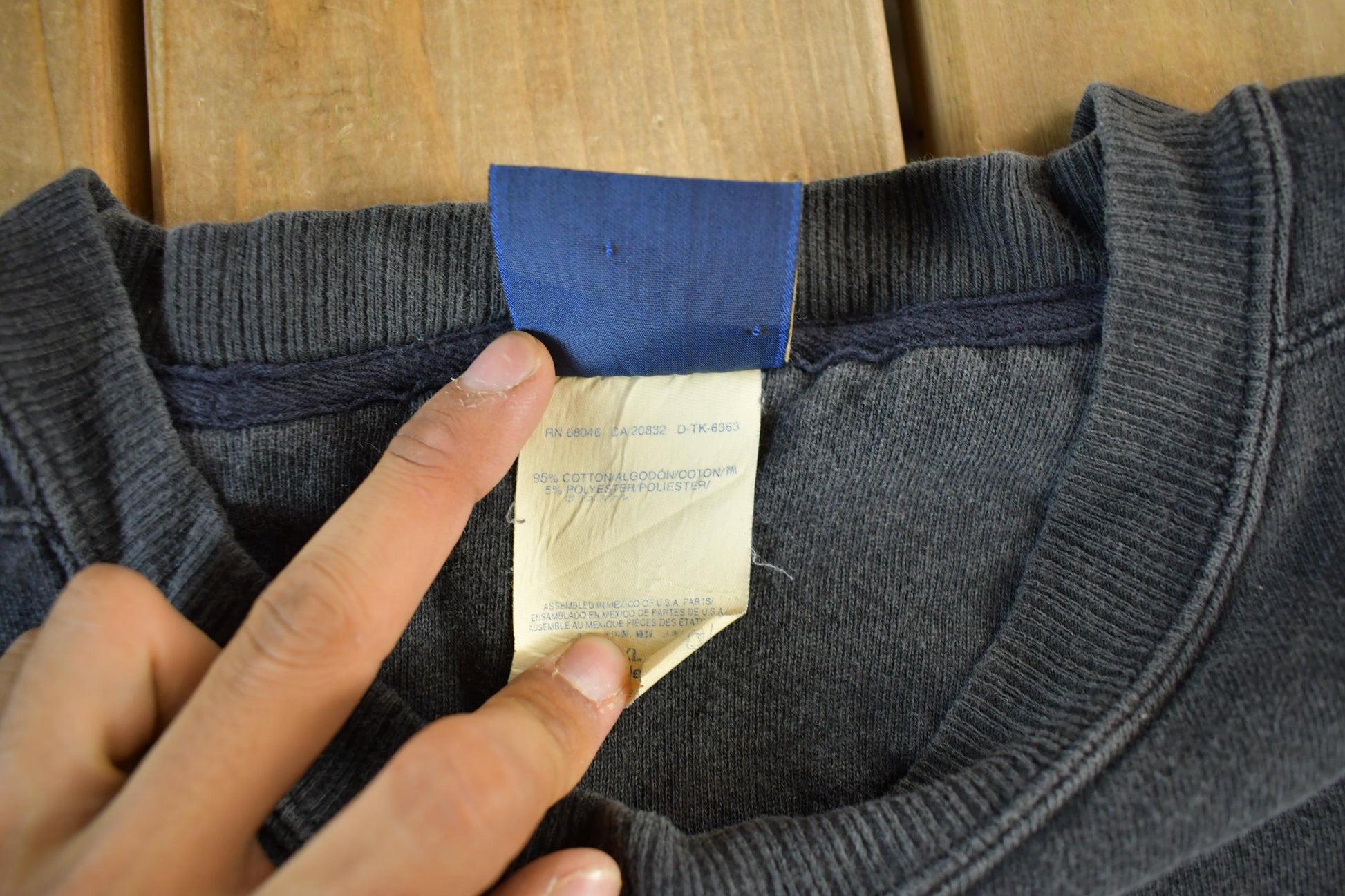 Vintage 1990s Discus Athletic Sun Faded Blank Crewneck Sweatshirt Men's 2XL / 90s Crewneck / Essential / Streetwear