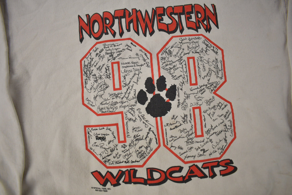 Vintage 1998 Northwestern University Class Of 98 Collegiate Crewneck