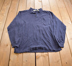 Vintage 1990s Eddie Bauer Blank Quarter Button Up Shirt
