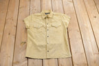 Vintage 1990s Womens Ralph Lauren Western Button Up Shirt