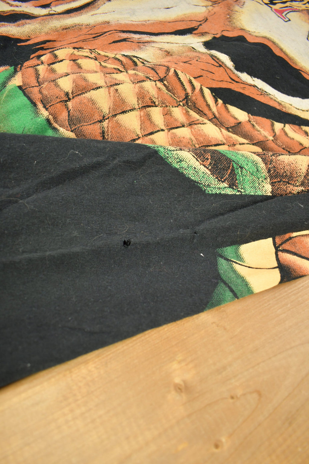 Vintage 1990s Brooks & Dunn All Over Print Rattlesnake T-shirt