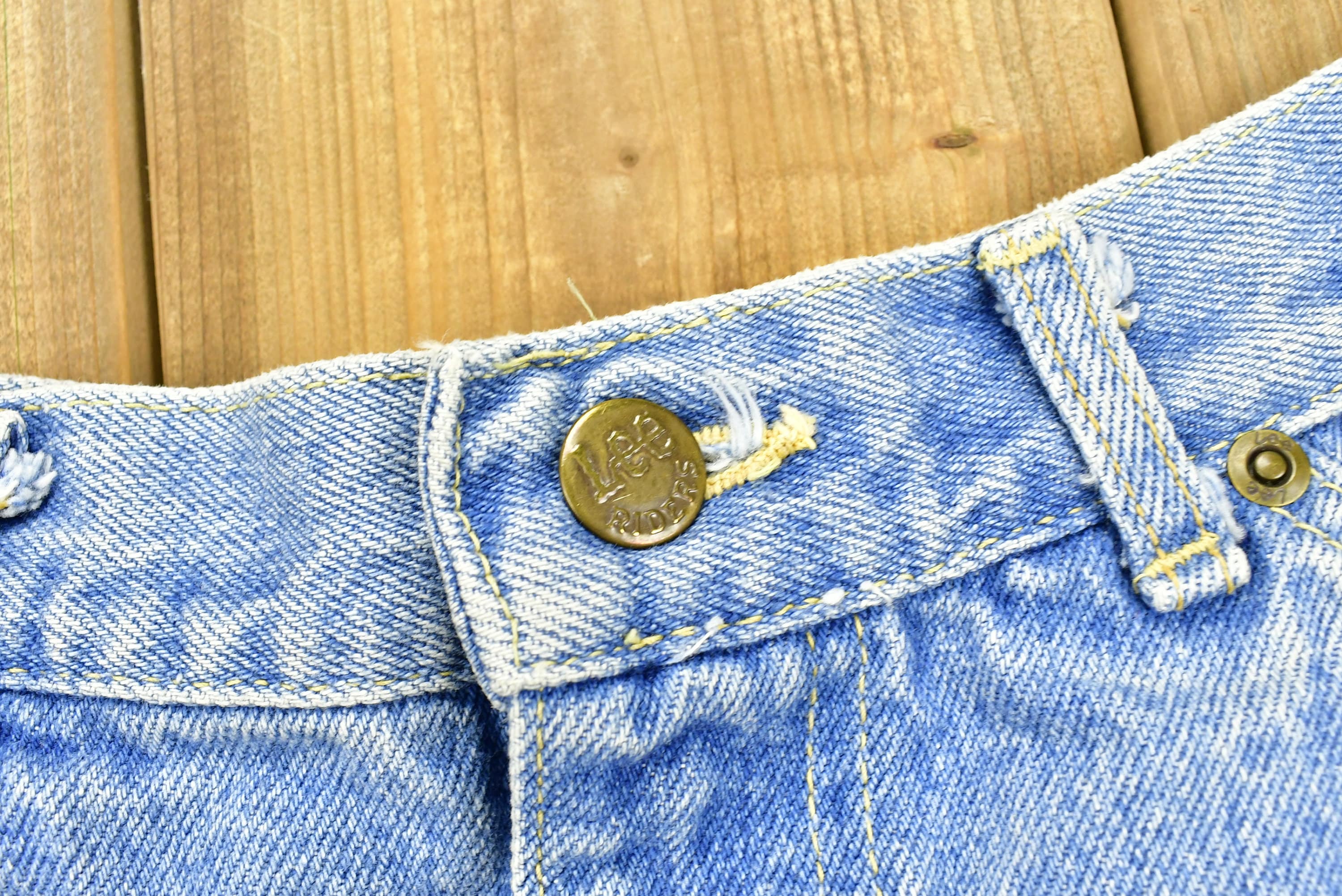 Vintage 1990s Lee Women's Jean Skirt Size 11