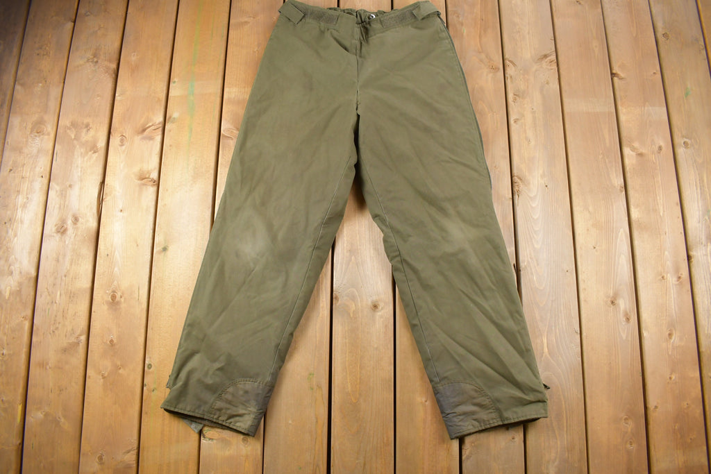 Vintage 1985 Military Insulated Snow Pants Size 36 x 30