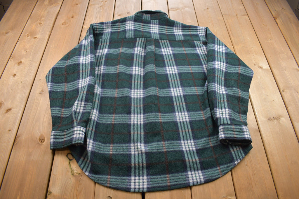 Vintage 1990s Misty Mountain Fleece Button Up Sweater