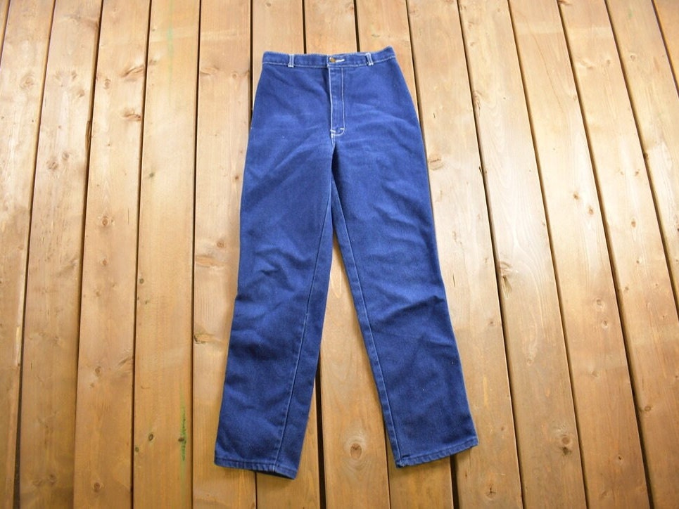 Vintage 1970s JTF Denim Jeans Size 27 x 29.5  Made in Canada  Canadian Vintage  Workwear  Streetwear  Vintage Pants  80s Denim