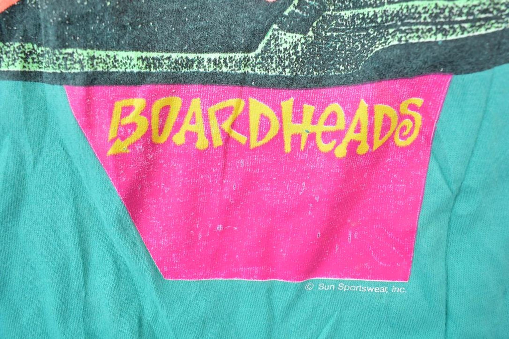Vintage 1990s Youth Medium Boardheads Graphic Skateboarding T-Shirt