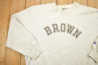 Vintage 1990s Champion Brown University Graphic Crewneck