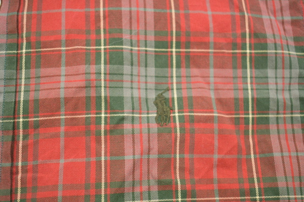 Vintage 1990s Polo Ralph Lauren Plaid Flannel Button Up Shirt