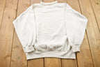 Vintage 1990s Custom Projections Embroidered Crewneck Sweatshirt