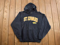 Vintage 1990s St Edwards Embroidered Hoodie