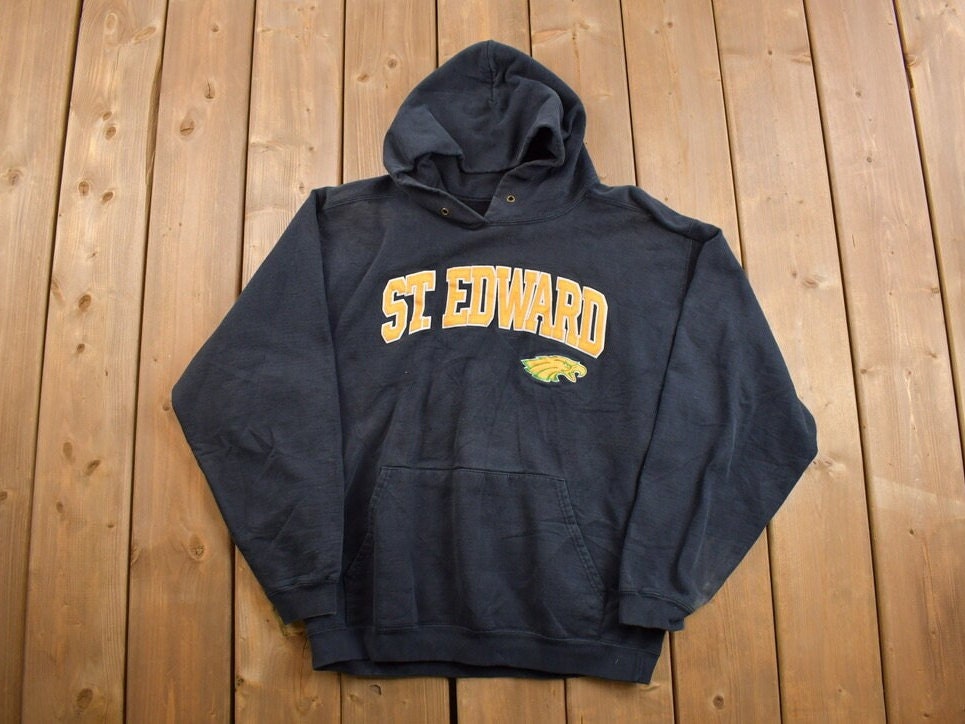 Vintage 1990s St Edwards Embroidered Hoodie