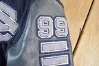 Vintage 1990s Rebels Butwin Champion Leather & Wool Varsity Jacket Made In USA
