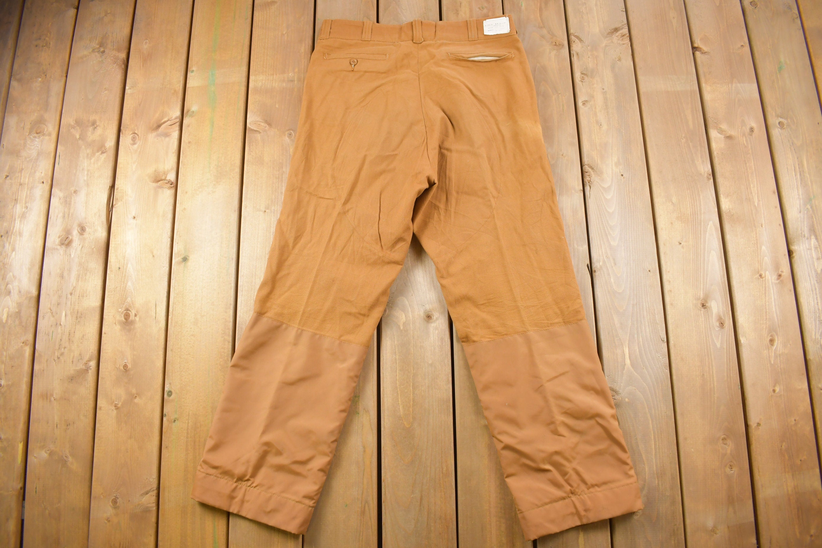 Vintage 1990s Blue Bill by Red Head Hunting Field Pants Size 32 x 30