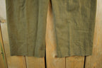 Vintage 1950s 1960s Military Wool Field Combat Pants Size 31 x 28
