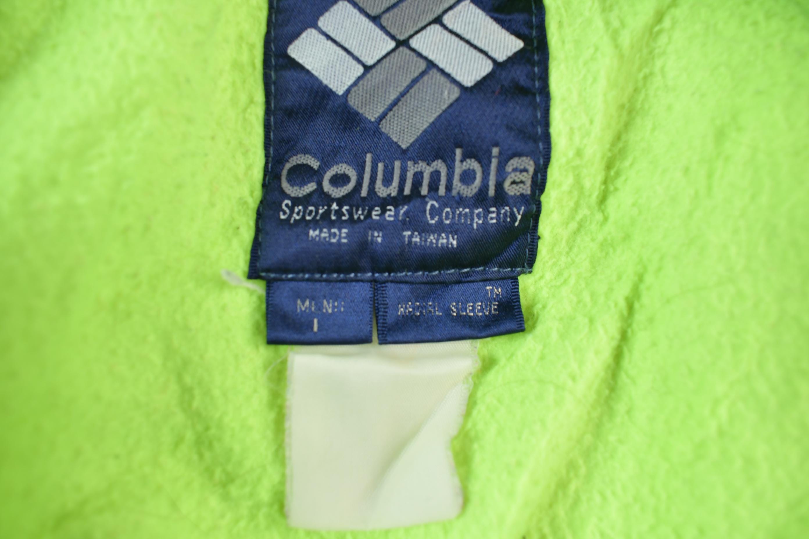 Vintage 1980s Columbia Sportswear Fleece Lined Jacket
