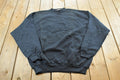 Vintage 1990s Blank Black Tultex Crewneck Sweatshirt Men's XL