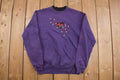 Vintage 1990s Top Stitch Cute Hearts Crewneck Sweater