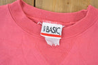Vintage 1990s Simply Basic Blank Crewneck Sweatshirt