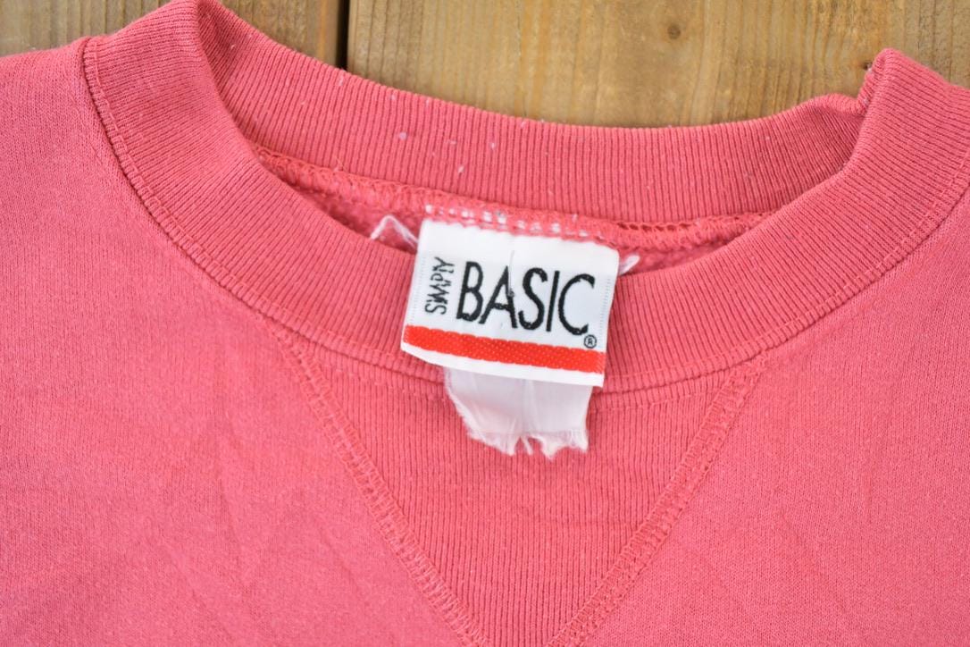 Vintage 1990s Simply Basic Blank Crewneck Sweatshirt