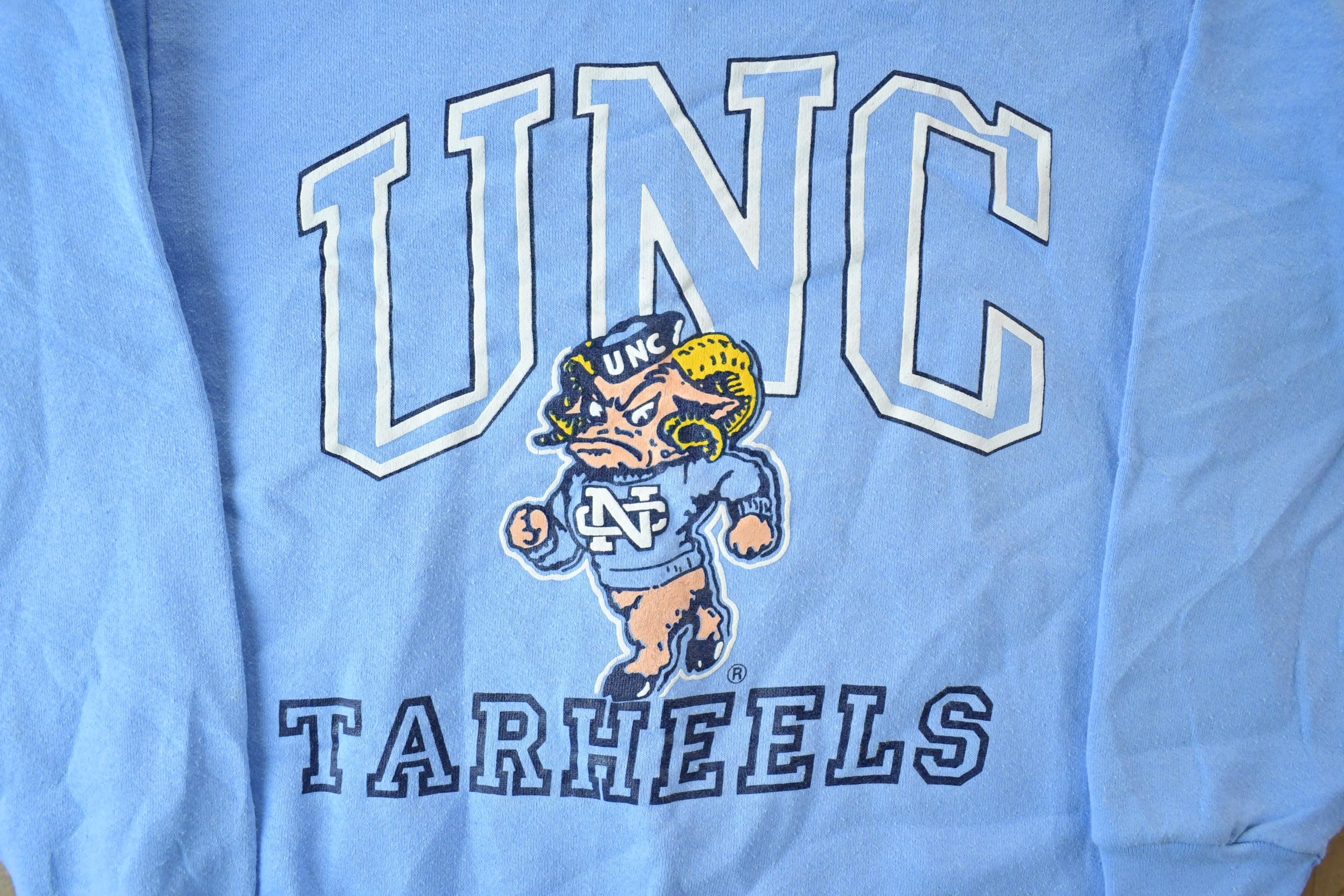 Vintage 1990s University Of North Carolina Tar Heels Collegiate Crewneck