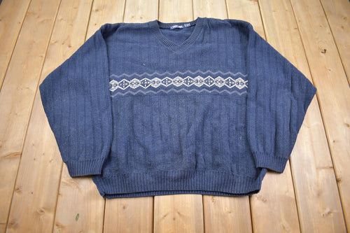 Vintage 1990s Cherokee Knit Crewneck Sweater